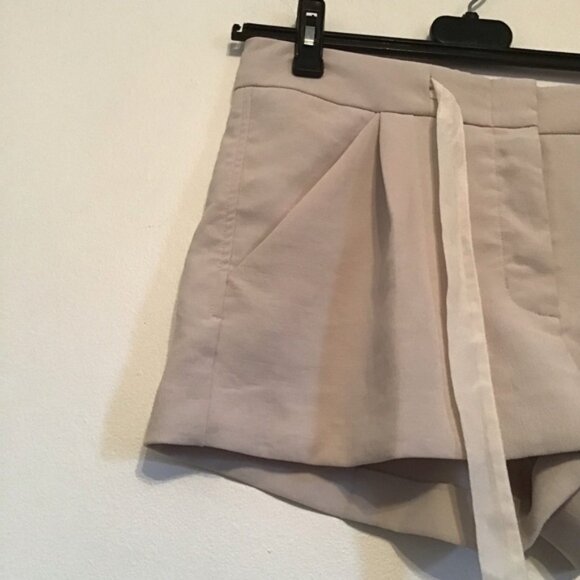 Aritzia Wilfred Exergue Shorts Ribbon Tie Crepe Shorts - Picture 10 of 12